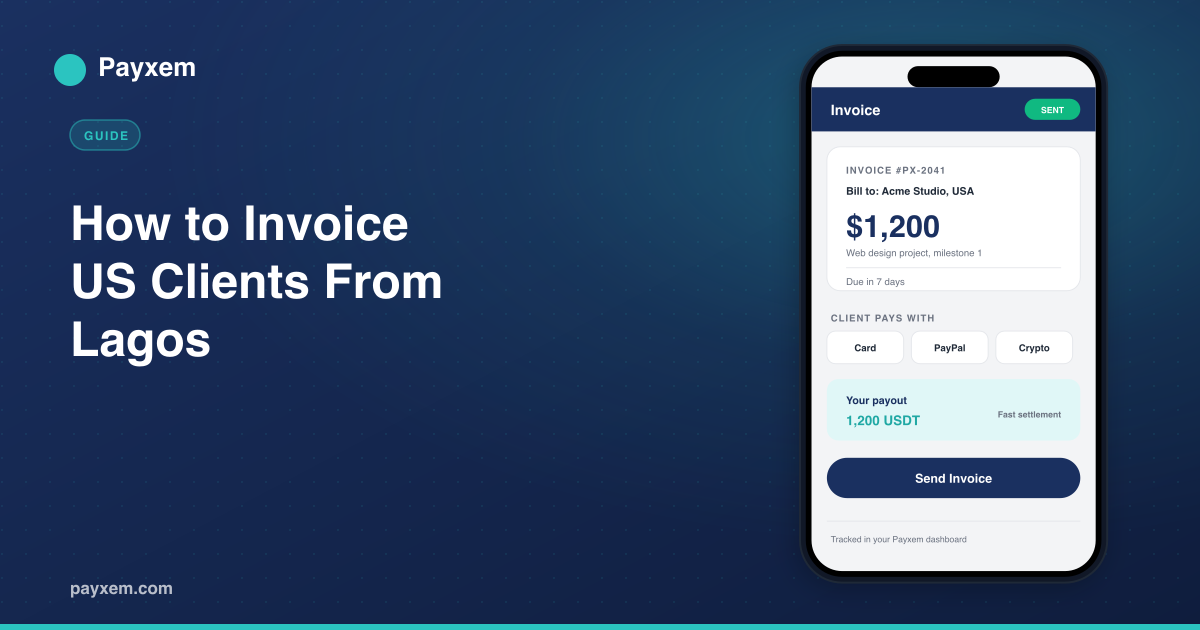 How to invoice US clients from Lagos - freelancer invoicing guide